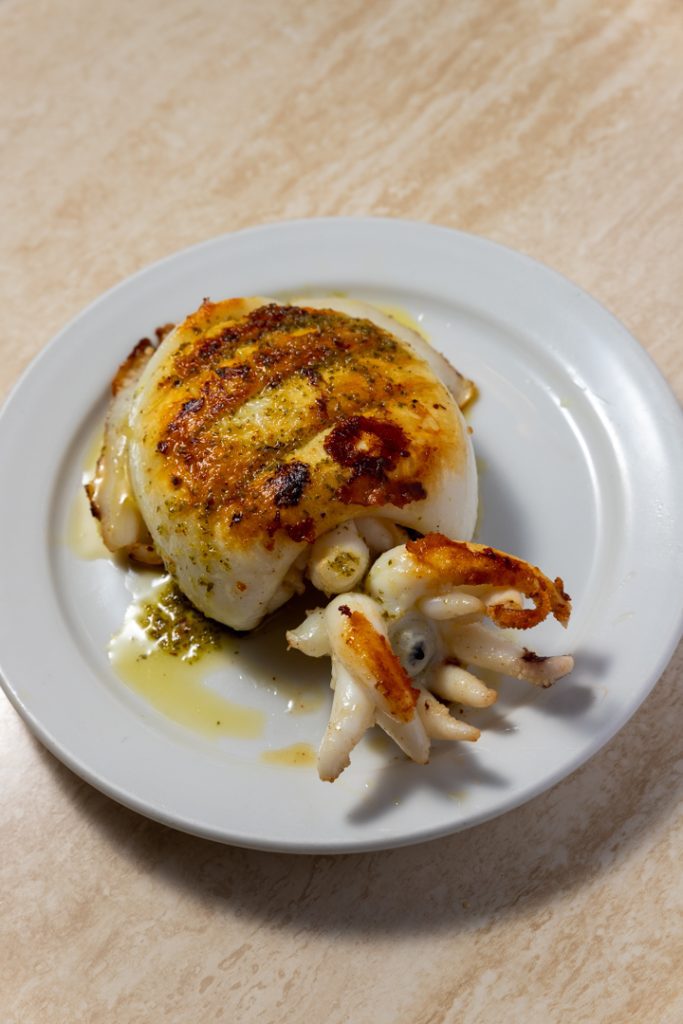 Sepia a la plancha Fotografo y videografo de gastronomia en Alicante